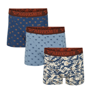 Tilbud - Hawksmith Mens Boxer - Pakke 3 stk , Str Medium.